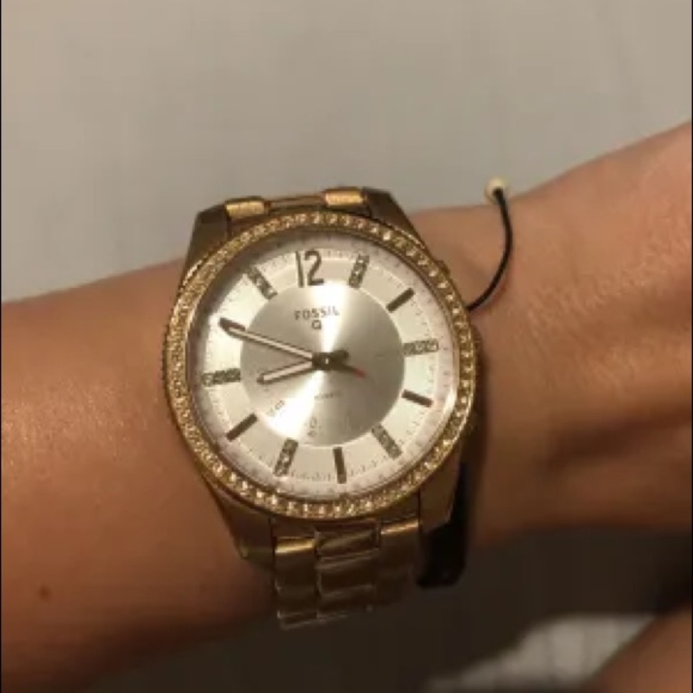 Fossil Hybrid Smartwatch Scarlette Rose Gold Watch - Picture 2 of 8